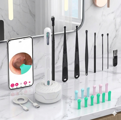 Auryo — Nettoyeur d'Oreille Connecté HD