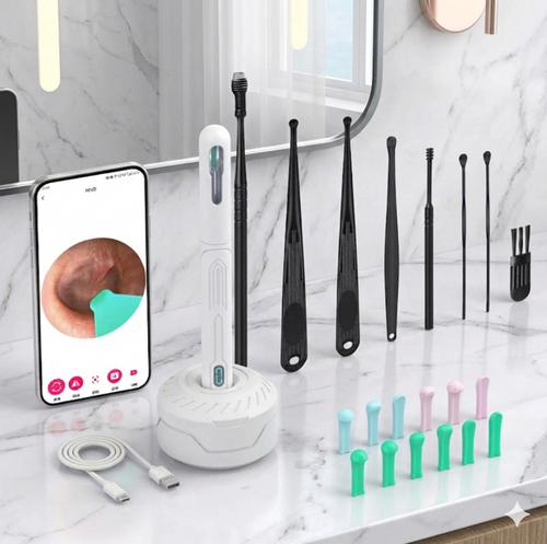 Auryo — Nettoyeur d'Oreille Connecté HD