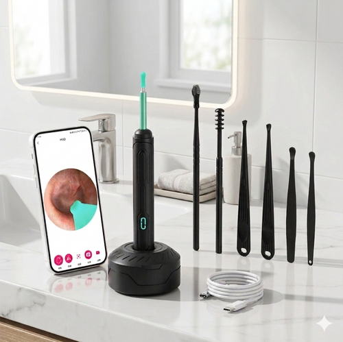 Auryo — Nettoyeur d'Oreille Connecté HD